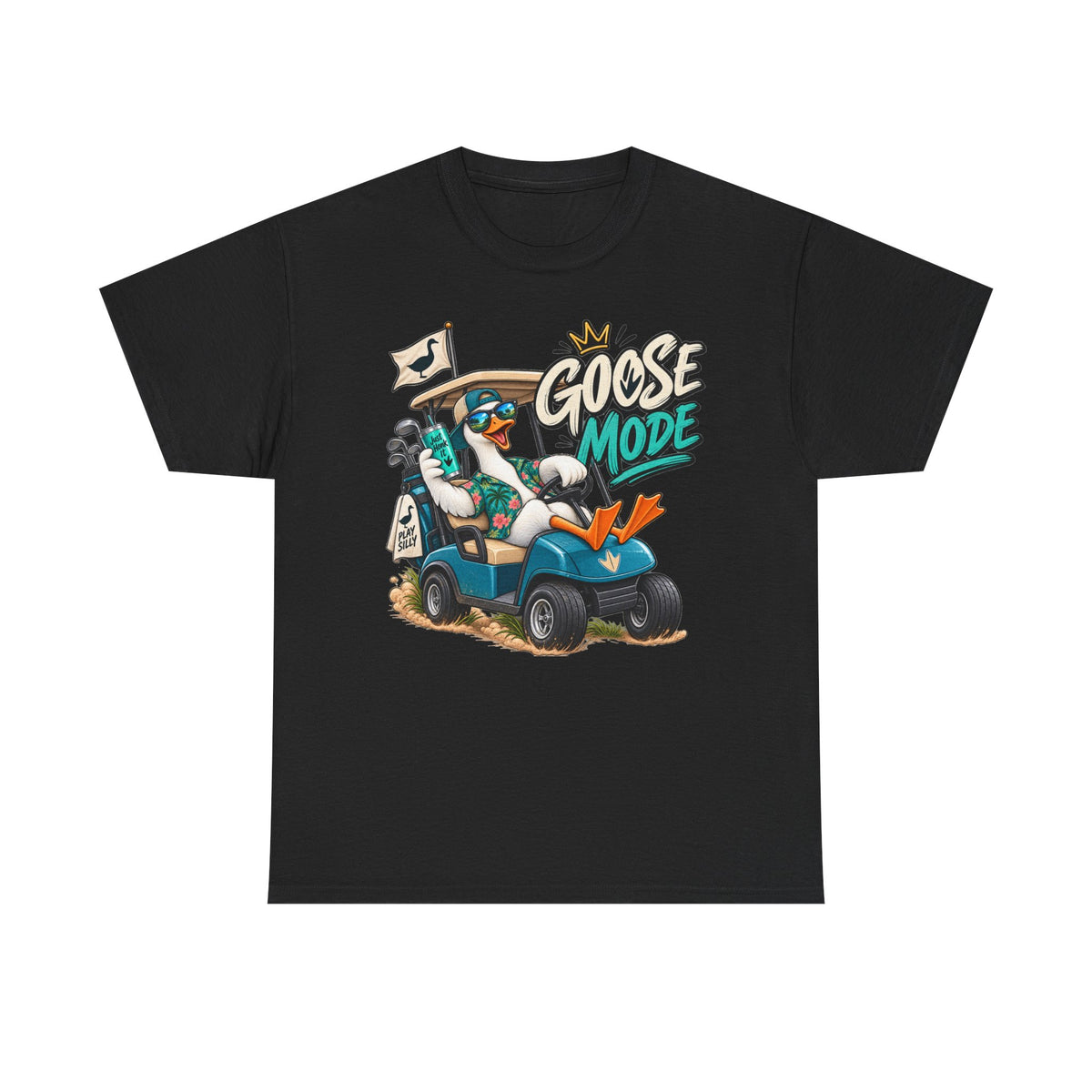 Goose Mode Golf Cart T-Shirt