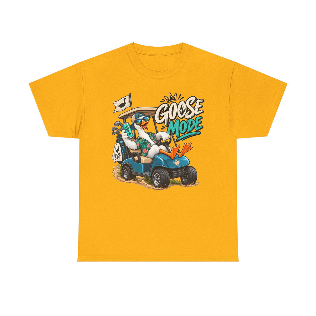 Goose Mode Golf Cart T-Shirt