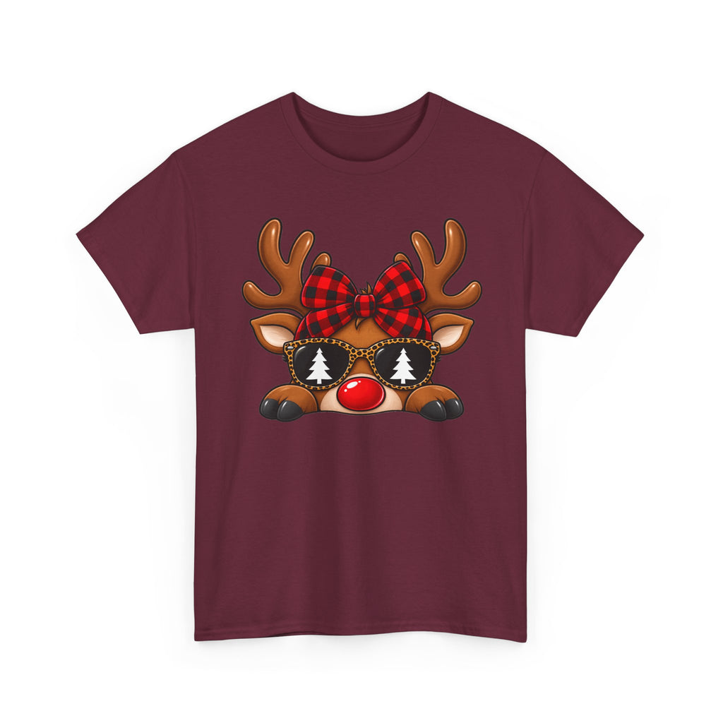 Cool Christmas reindeer T-shirt