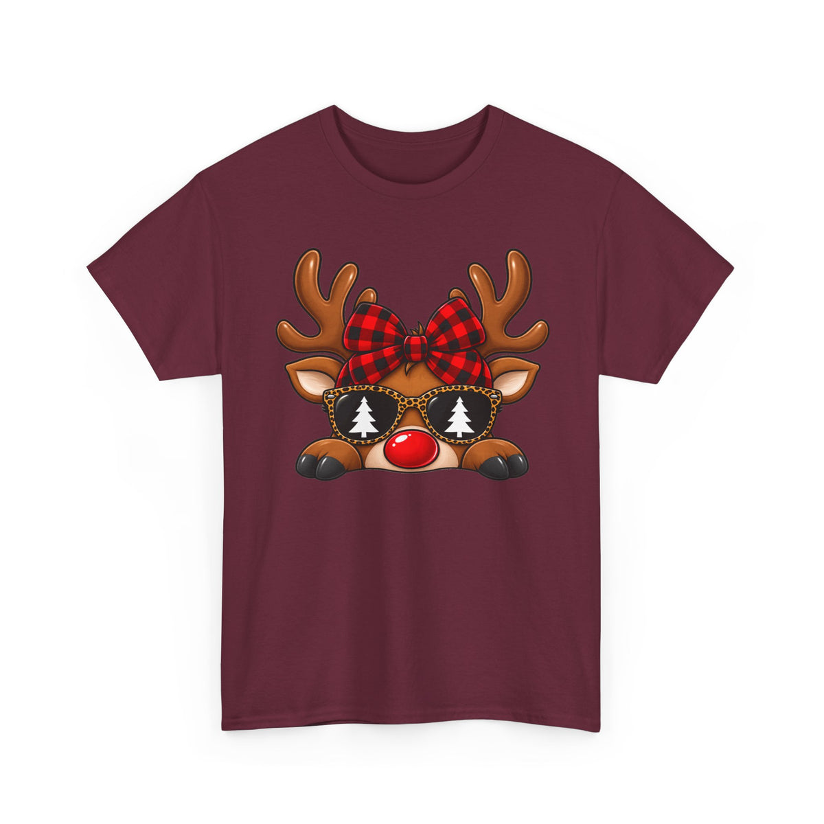 Cool Christmas reindeer T-shirt