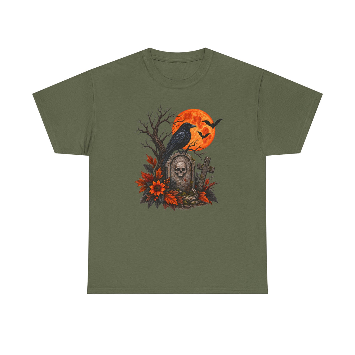 Raven and Tombstone T-shirt