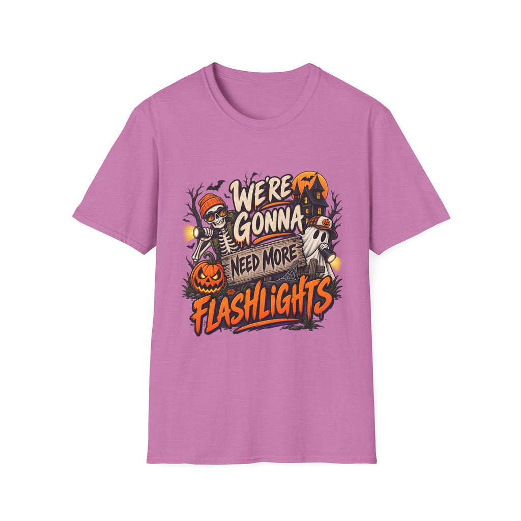 WE'RE GONNA NEED MORE FLASHLIGHTS T-SHIRT