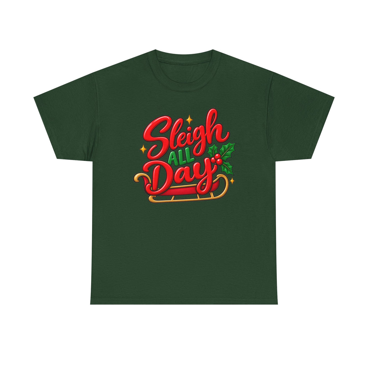 Slay all day, Christmas T-shirt… Fun festive holiday tee