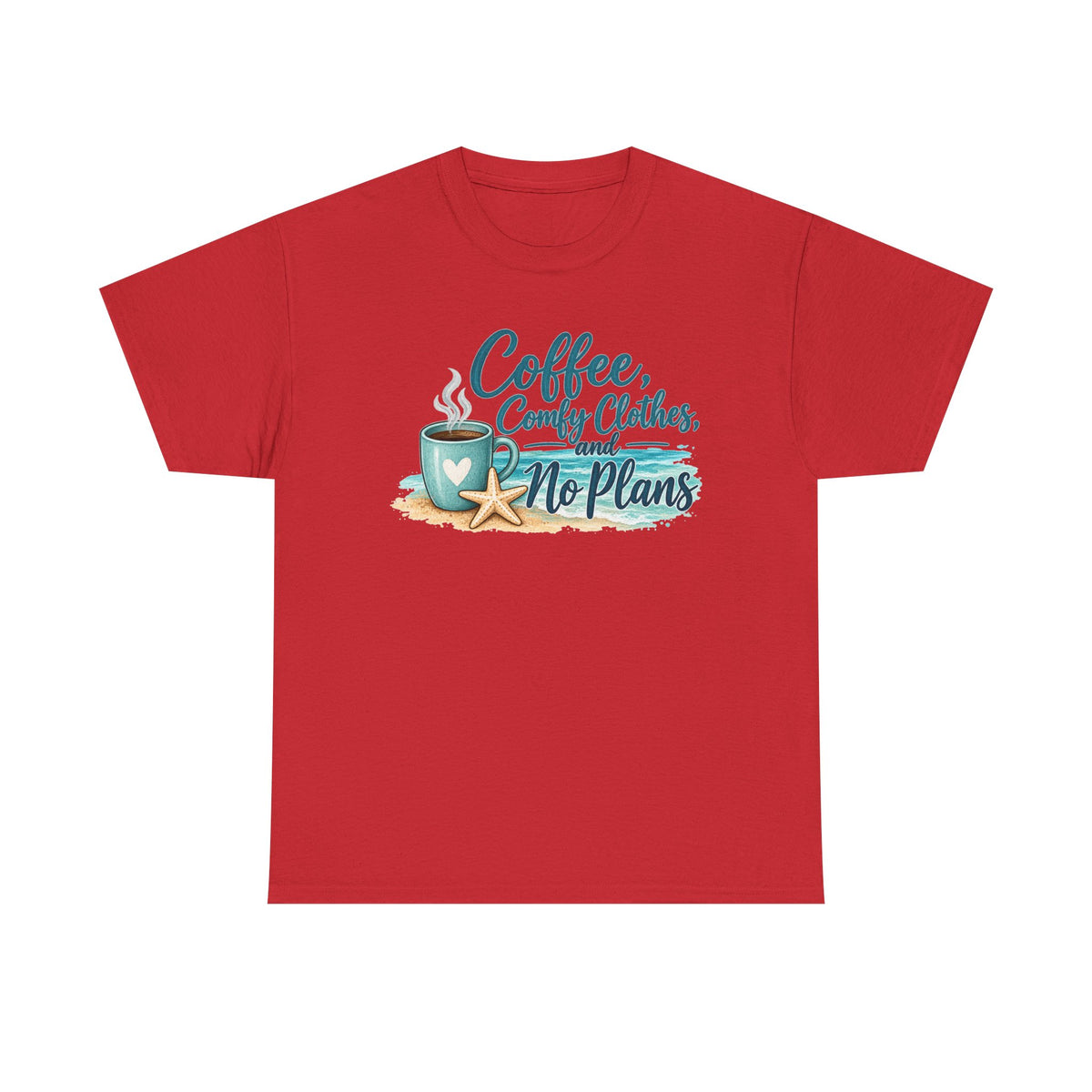 Coffee, Comfy Clothes & No Plans T-Shirt