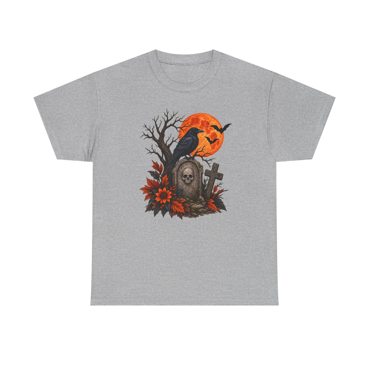 Raven and Tombstone T-shirt