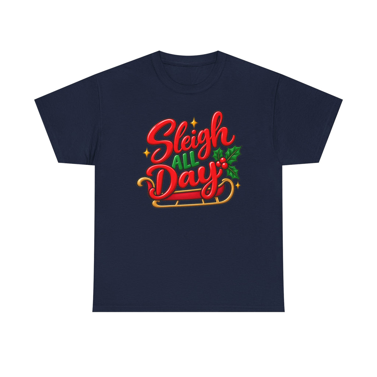 Slay all day, Christmas T-shirt… Fun festive holiday tee
