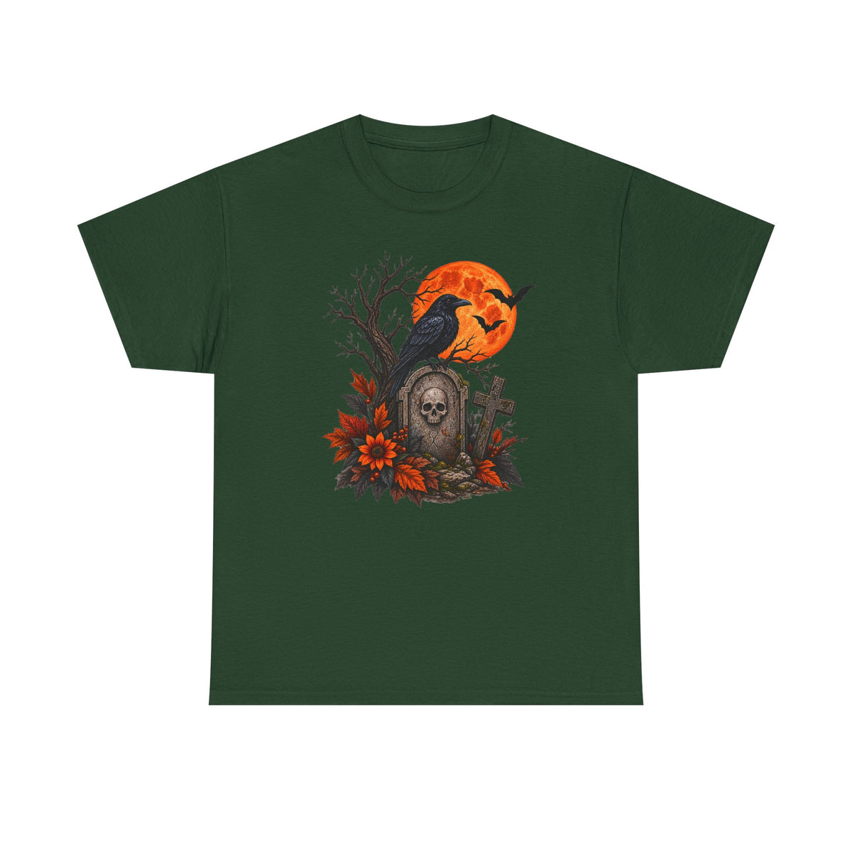 Raven and Tombstone T-shirt