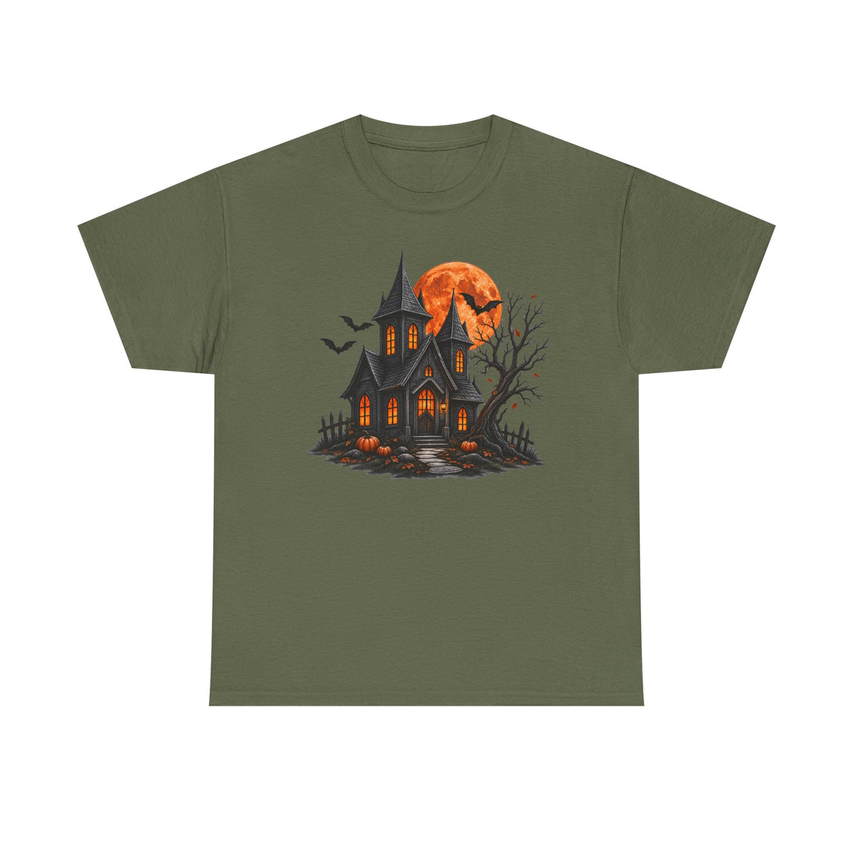 Haunted house Halloween T-Shirt