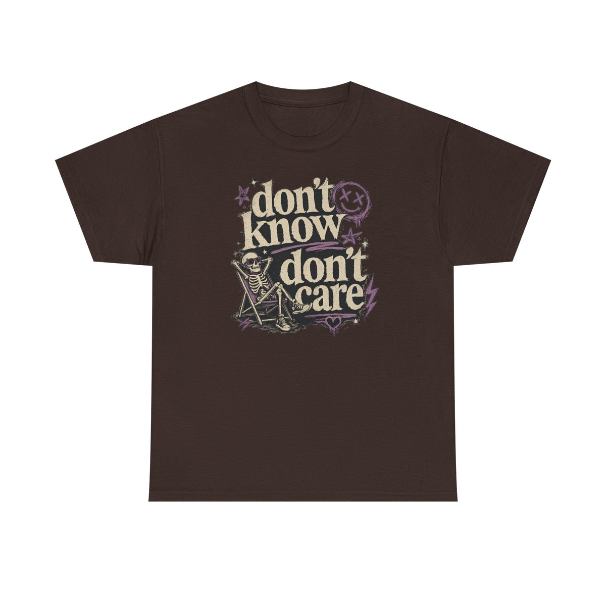 Don't Know Don't Care Graphic Tee