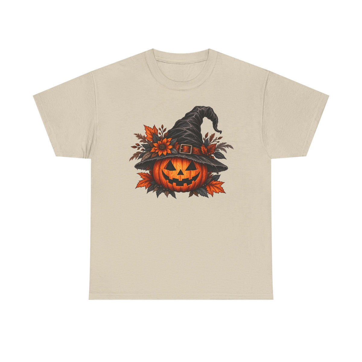 Witchy jack-o'-lantern T-shirt
