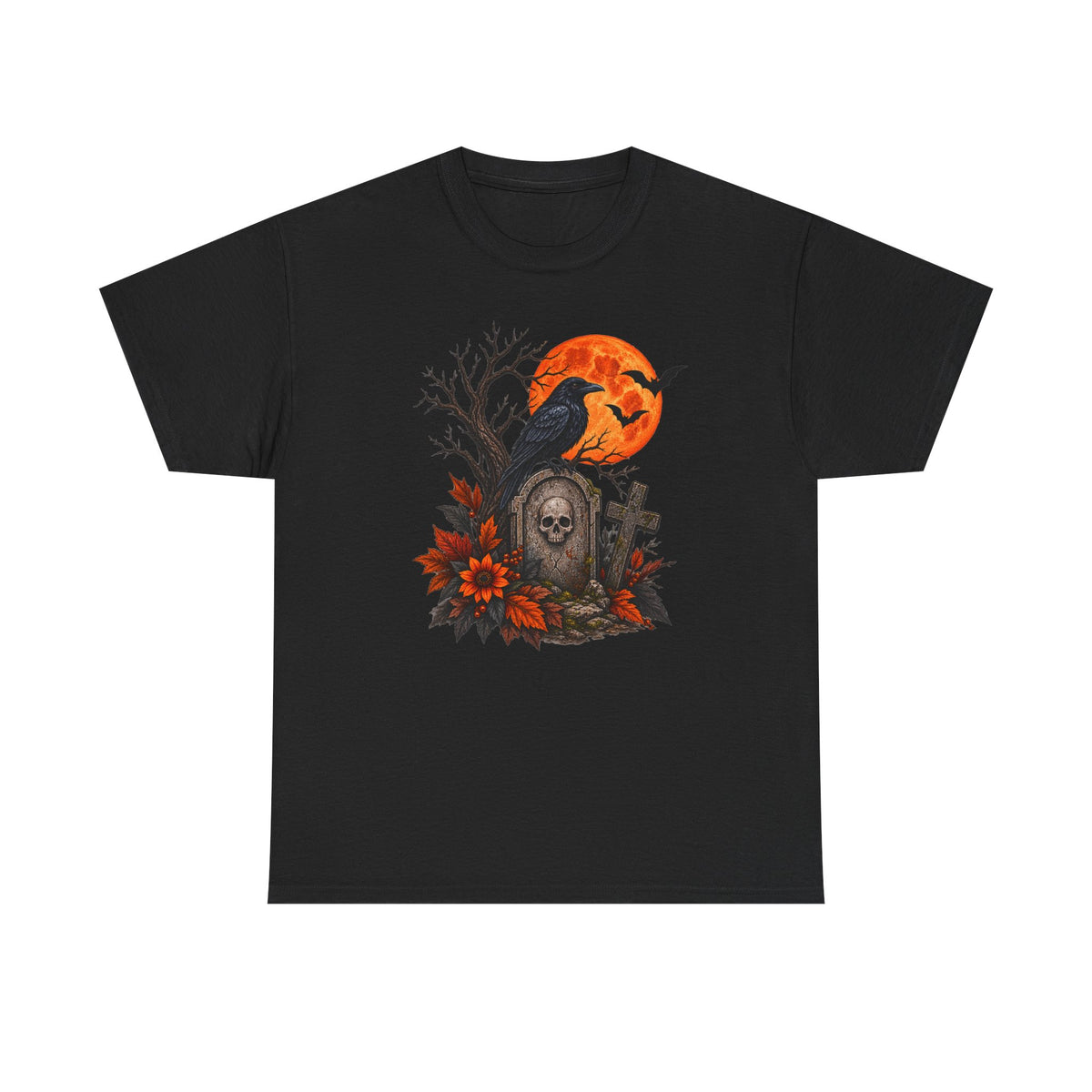 Raven and Tombstone T-shirt