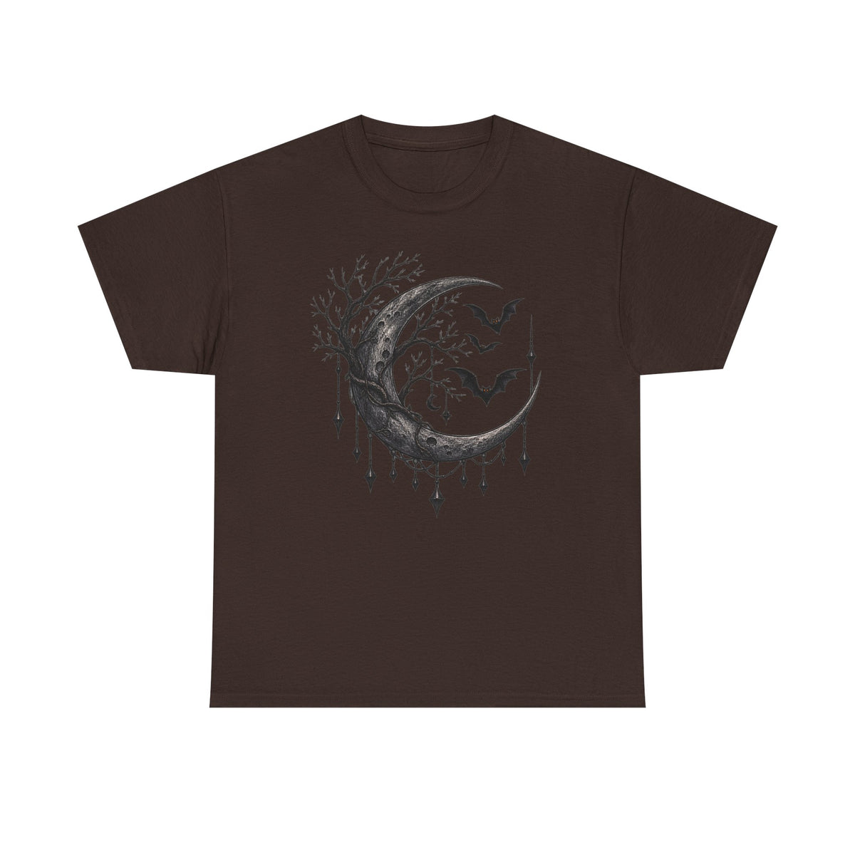 Mystical moon and Halloween, bats T-Shirt