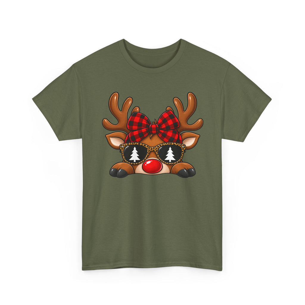 Cool Christmas reindeer T-shirt