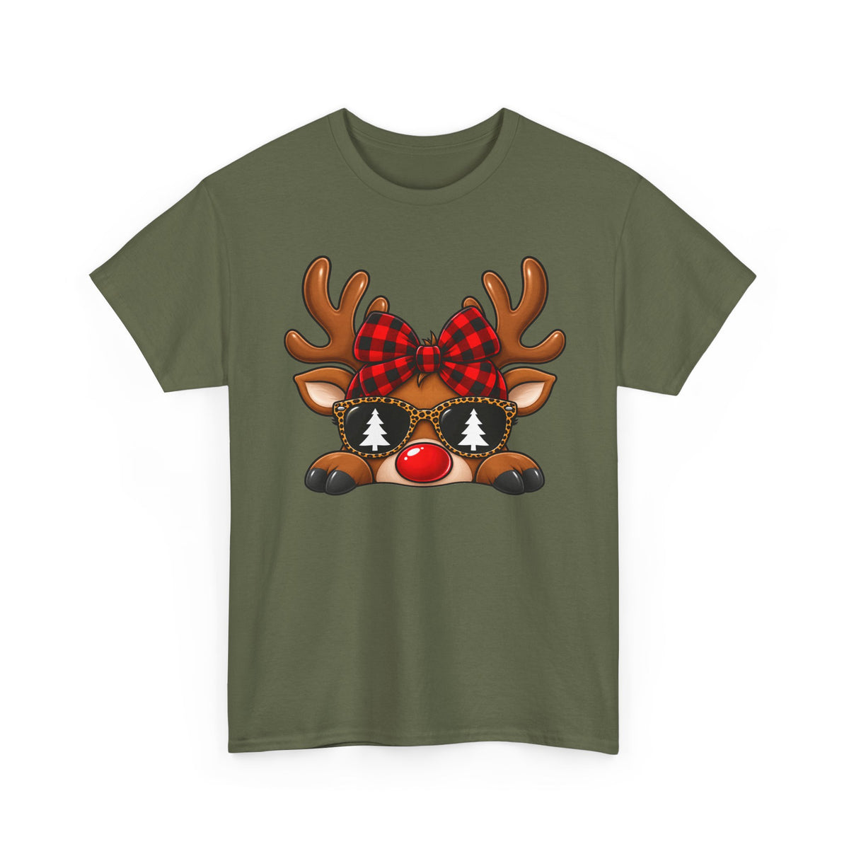 Cool Christmas reindeer T-shirt