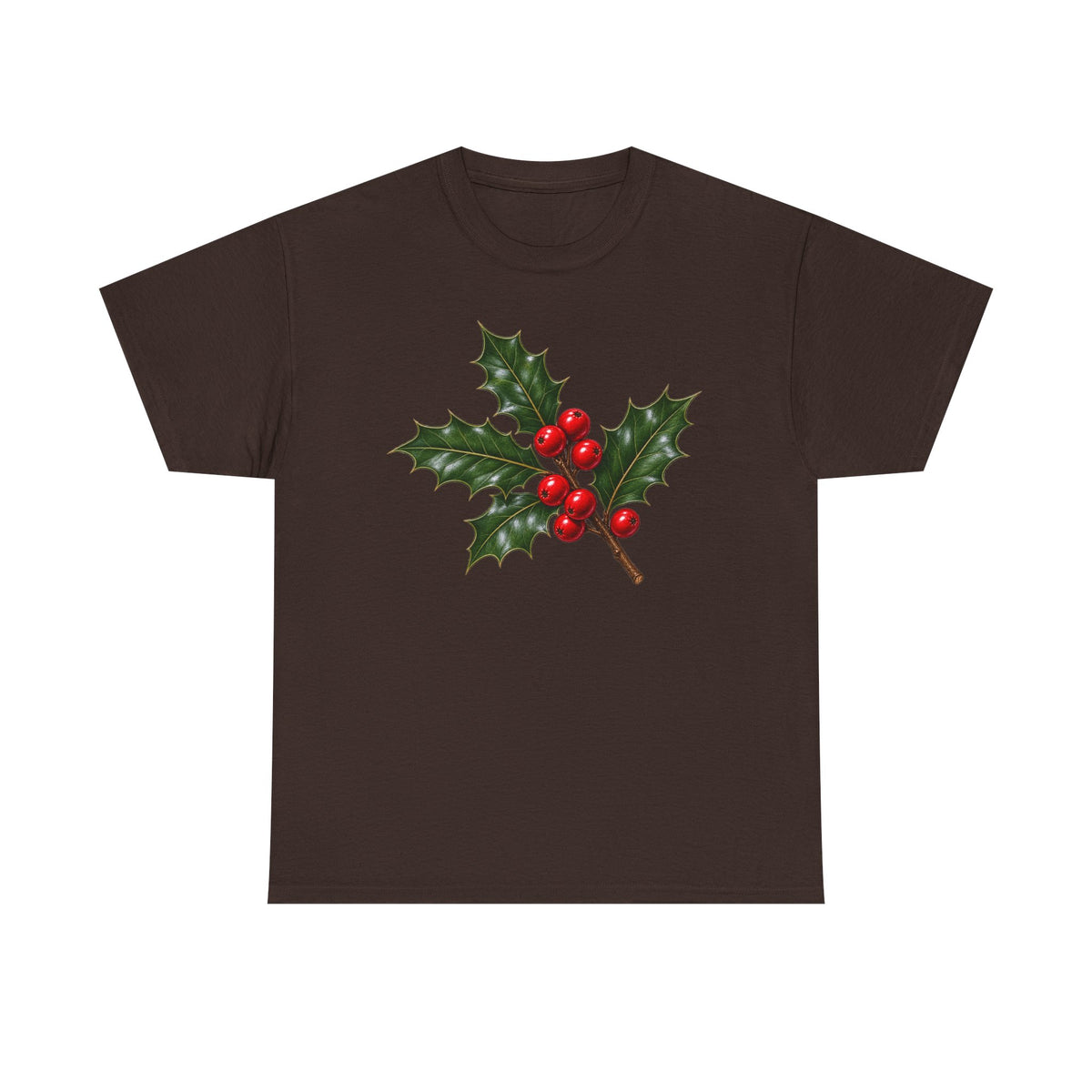 Play Holly Christmas T-shirt… Minimalist holiday graphic tea