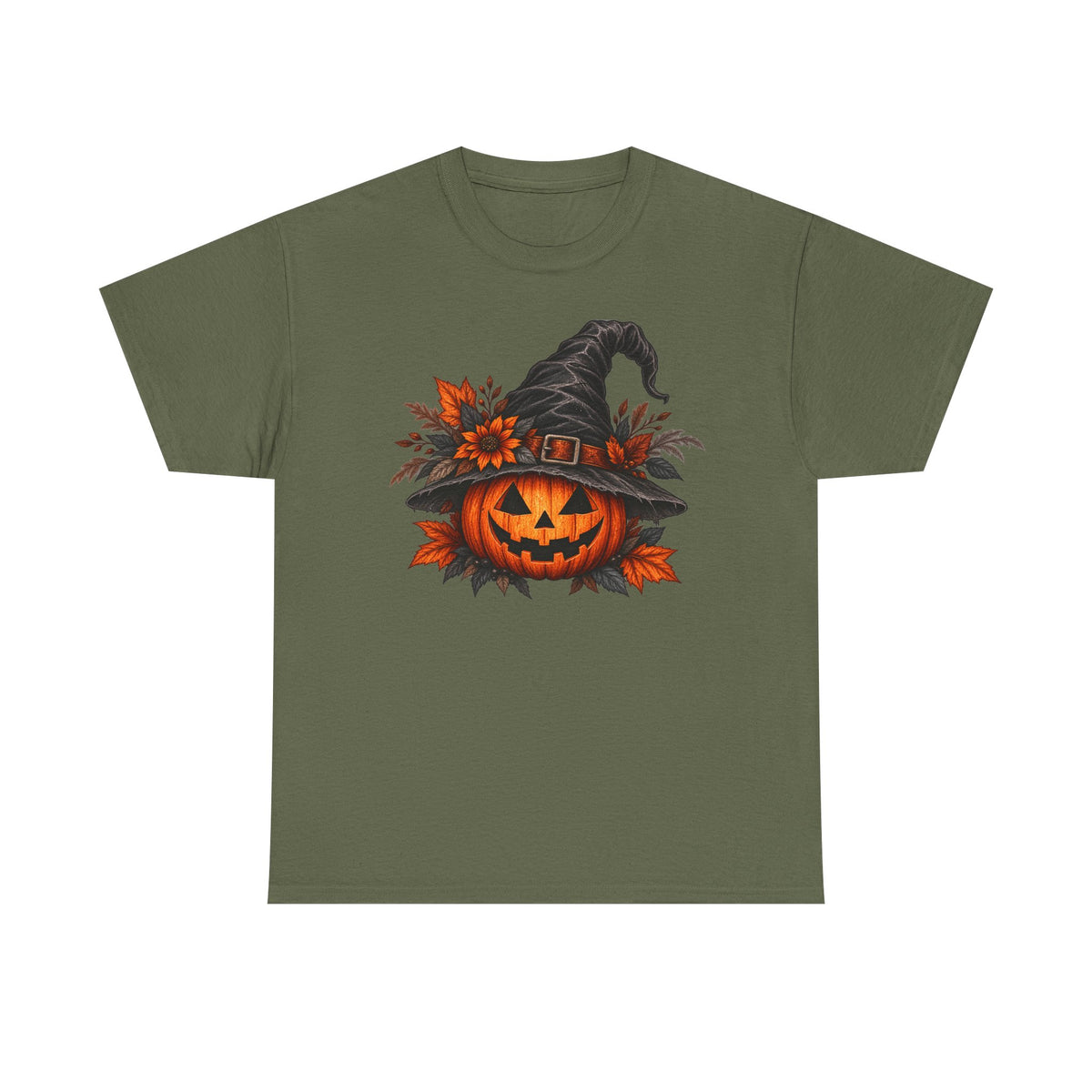 Witchy jack-o'-lantern T-shirt