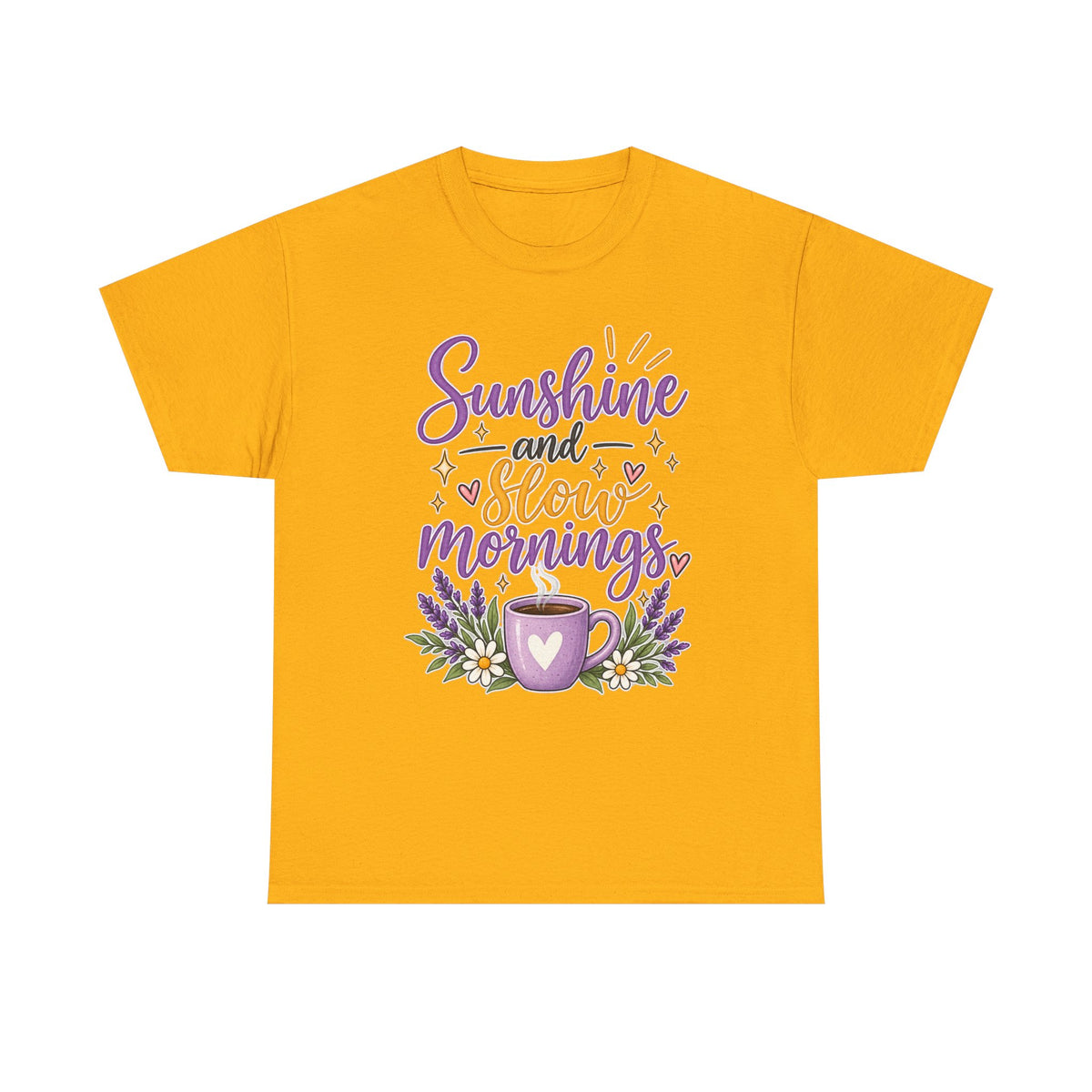 Sunshine and Slow Mornings Tee
