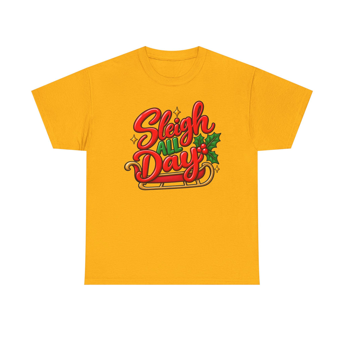 Slay all day, Christmas T-shirt… Fun festive holiday tee