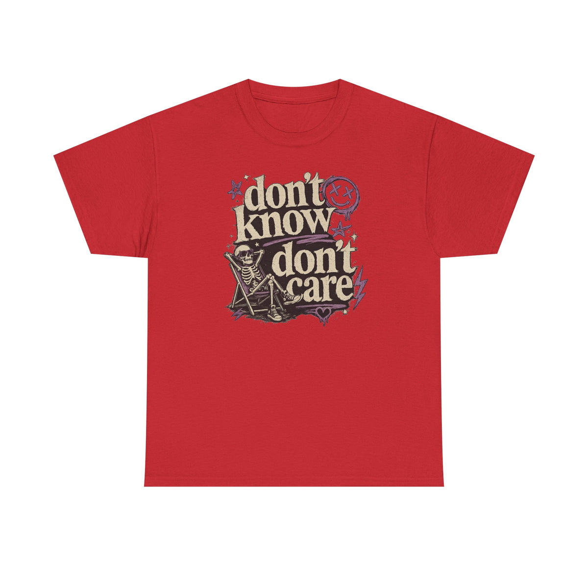 Don't Know Don't Care Graphic Tee