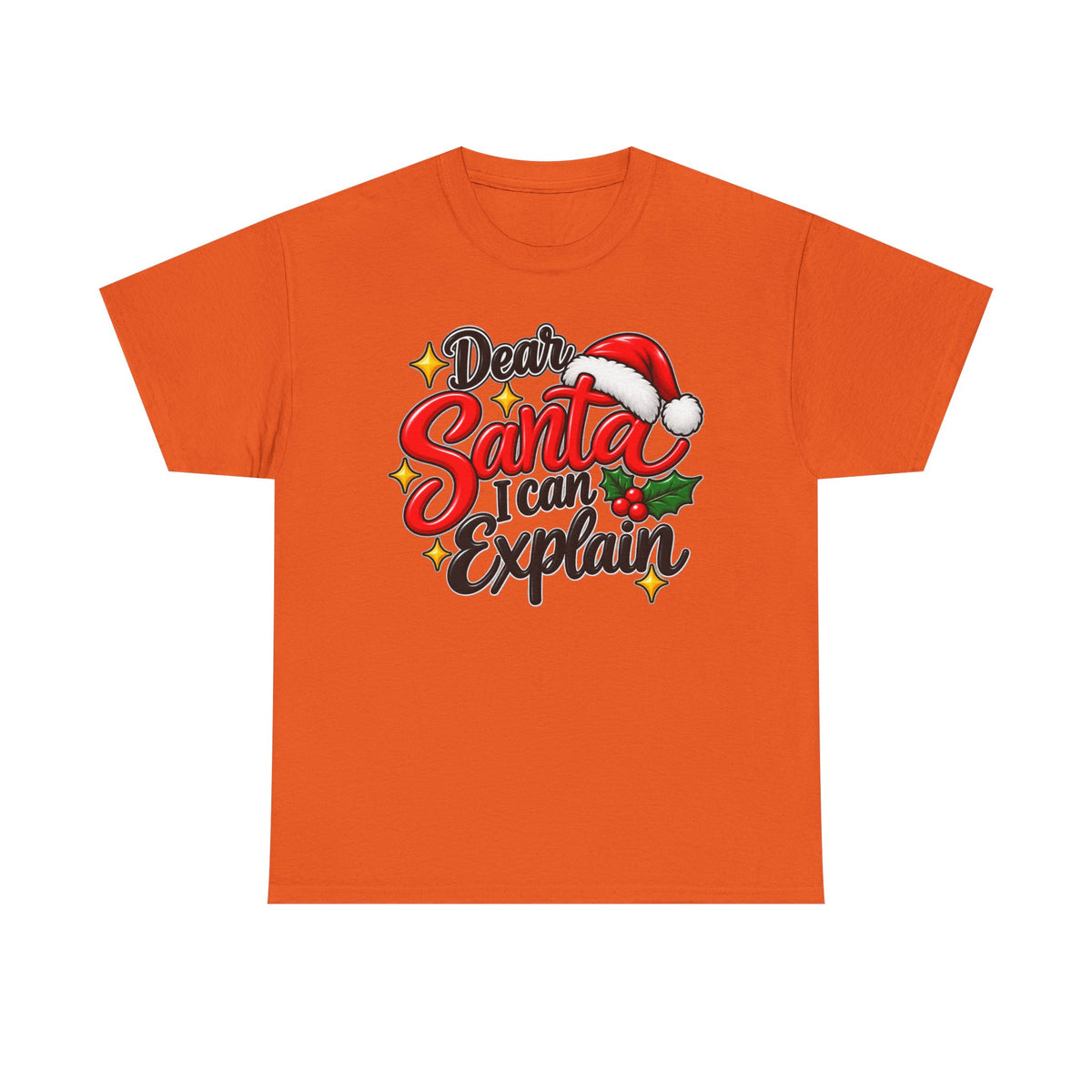 Dear Santa, I can explain T-shirt… Funny Christmas holiday tee