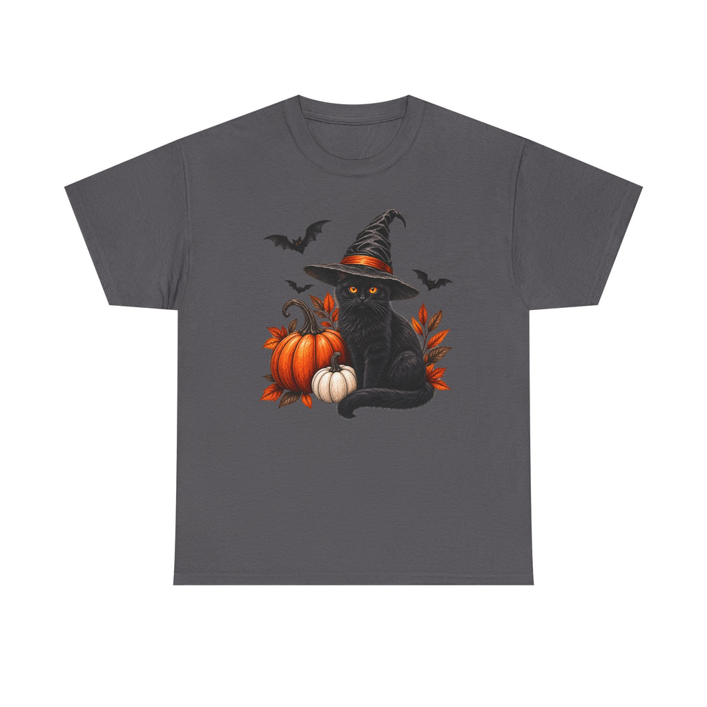 Witchy, black cat Halloween T-Shirt