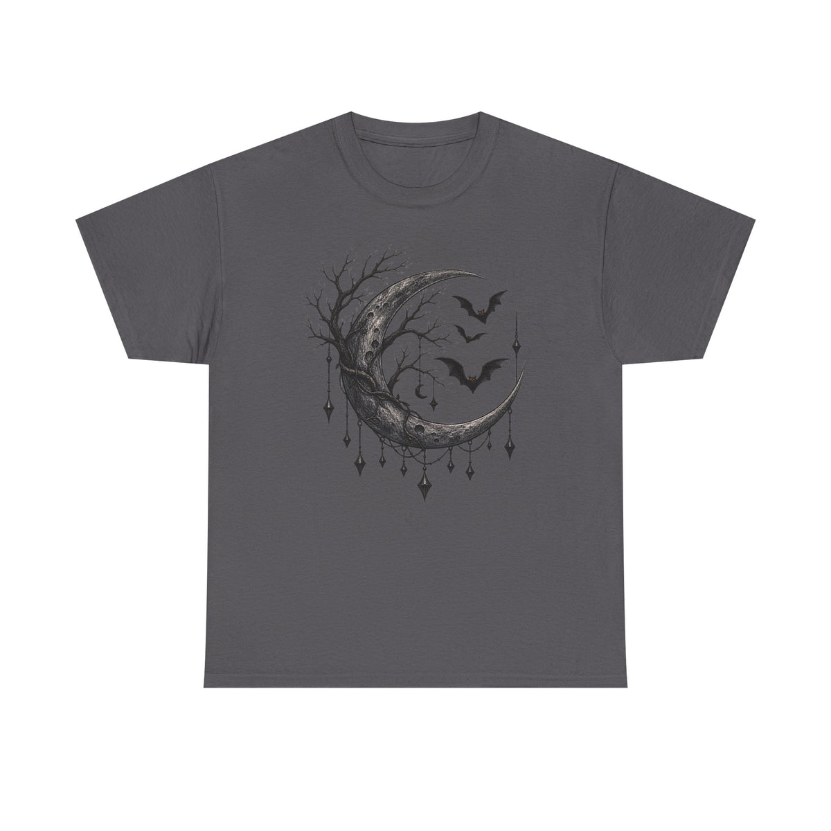 Mystical moon and Halloween, bats T-Shirt