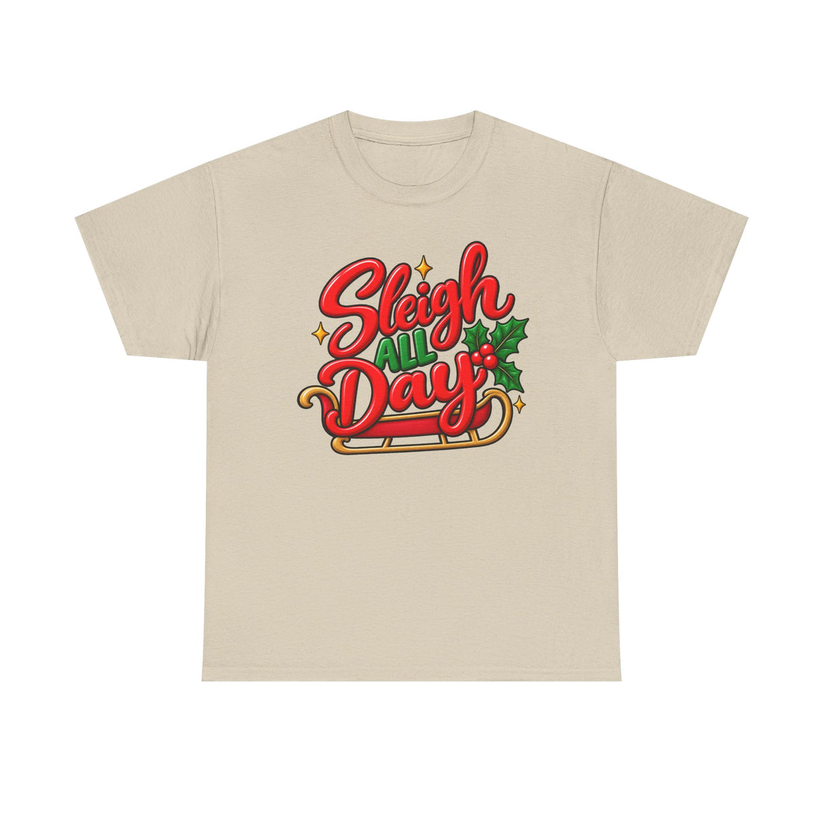 Slay all day, Christmas T-shirt… Fun festive holiday tee