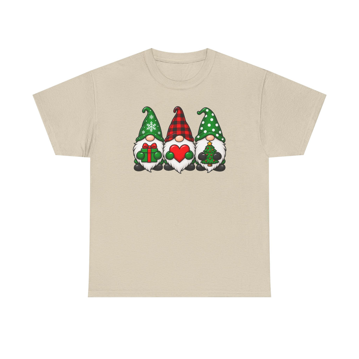 Three little Christmas gnomes T-shirt