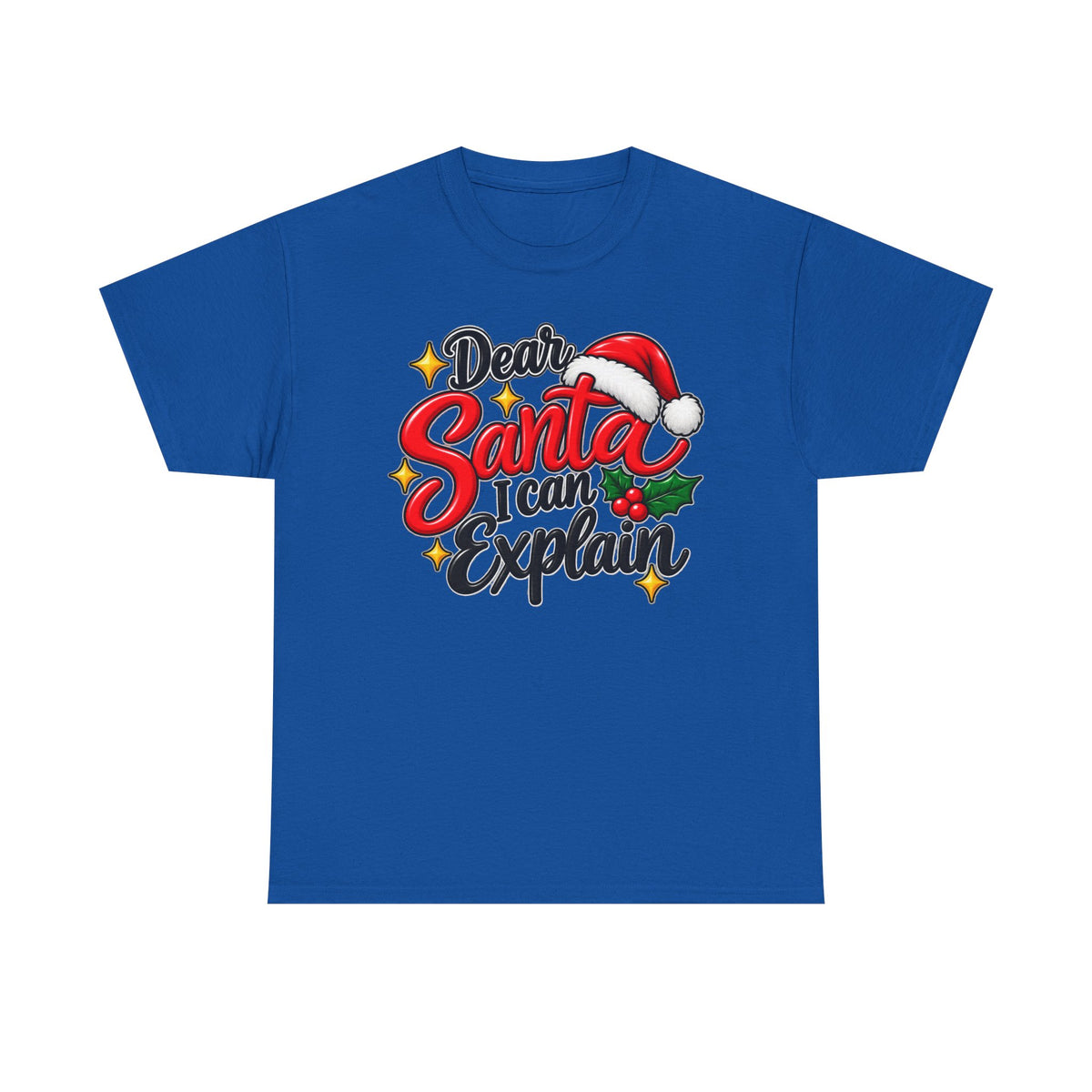 Dear Santa, I can explain T-shirt… Funny Christmas holiday tee
