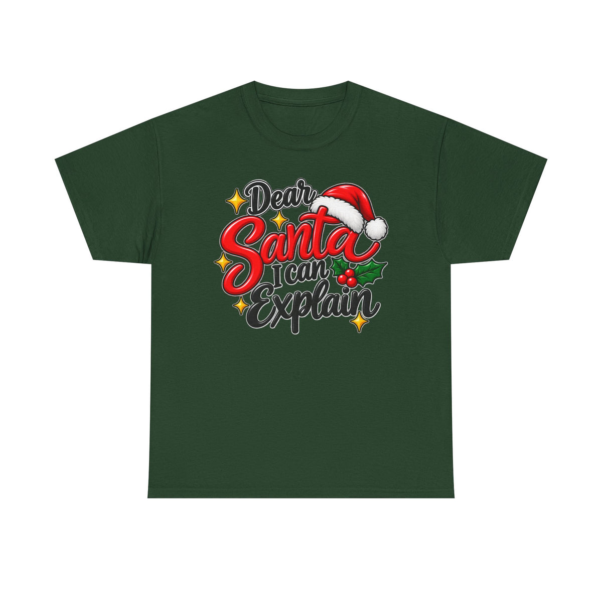 Dear Santa, I can explain T-shirt… Funny Christmas holiday tee