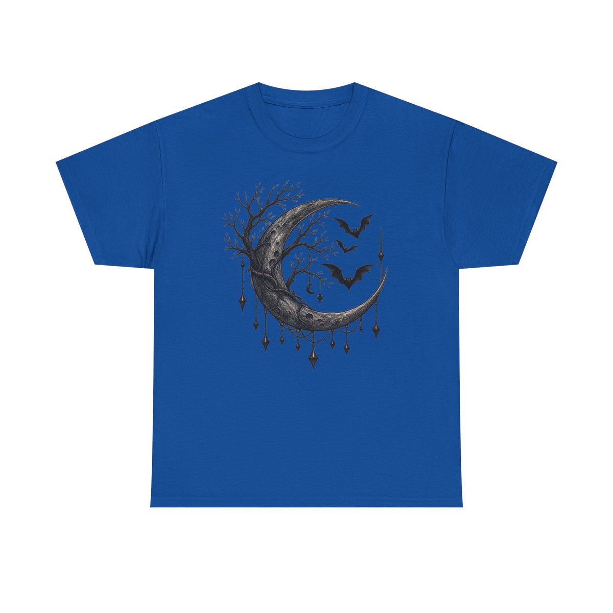 Mystical moon and Halloween, bats T-Shirt