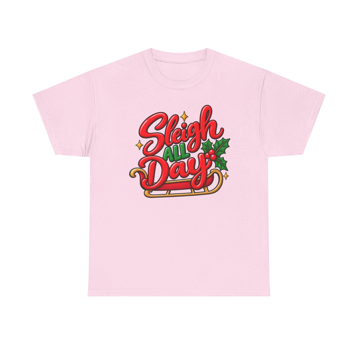 Slay all day, Christmas T-shirt… Fun festive holiday tee
