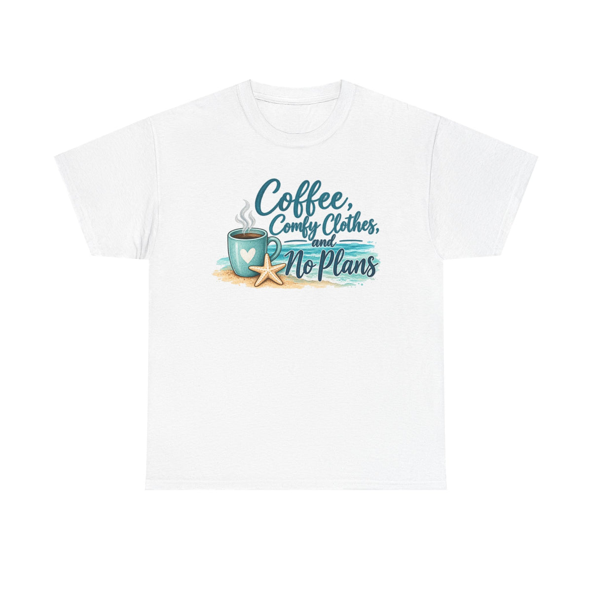 Coffee, Comfy Clothes & No Plans T-Shirt