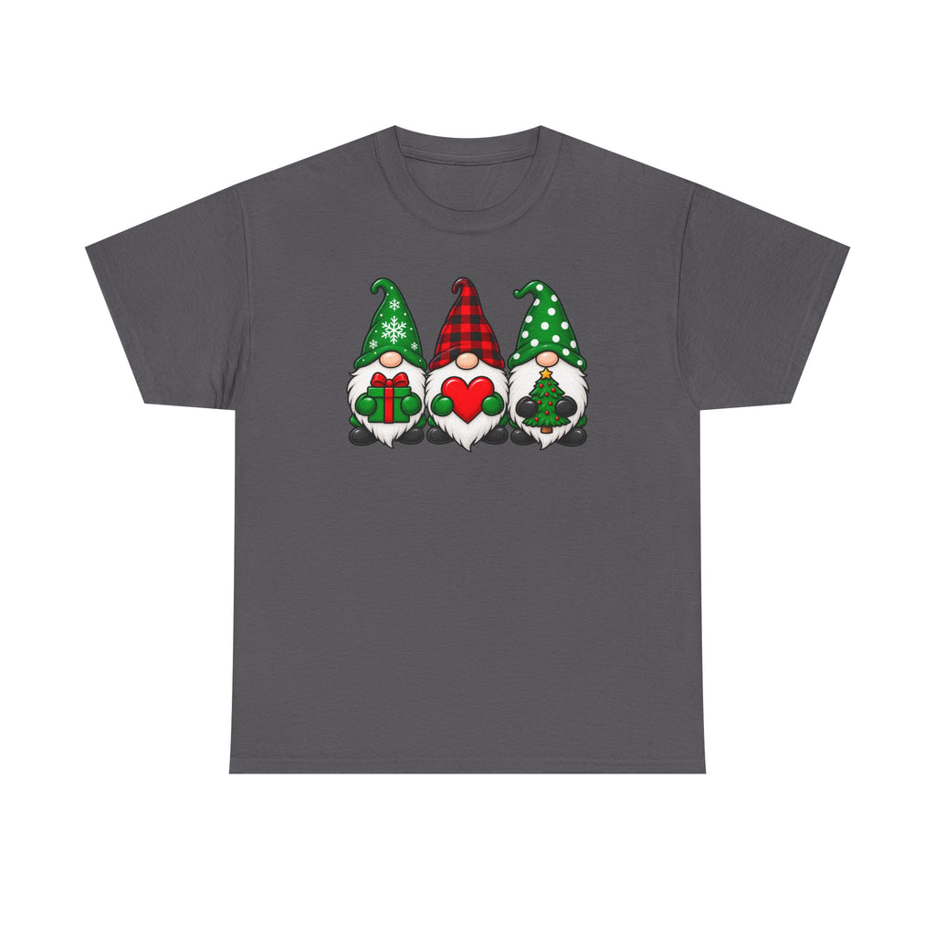 Three little Christmas gnomes T-shirt