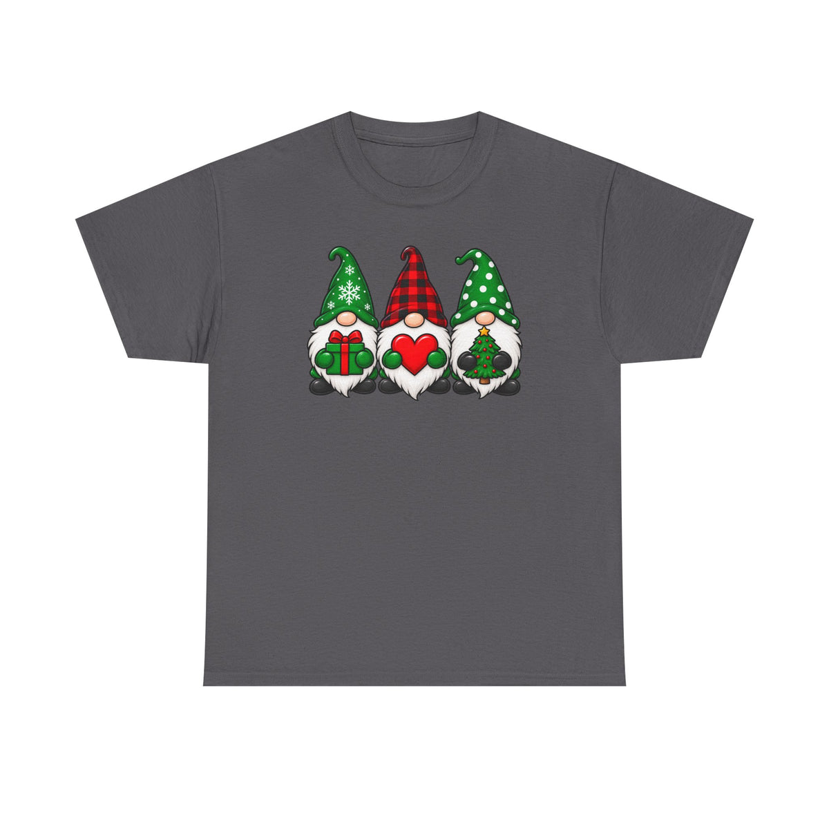 Three little Christmas gnomes T-shirt