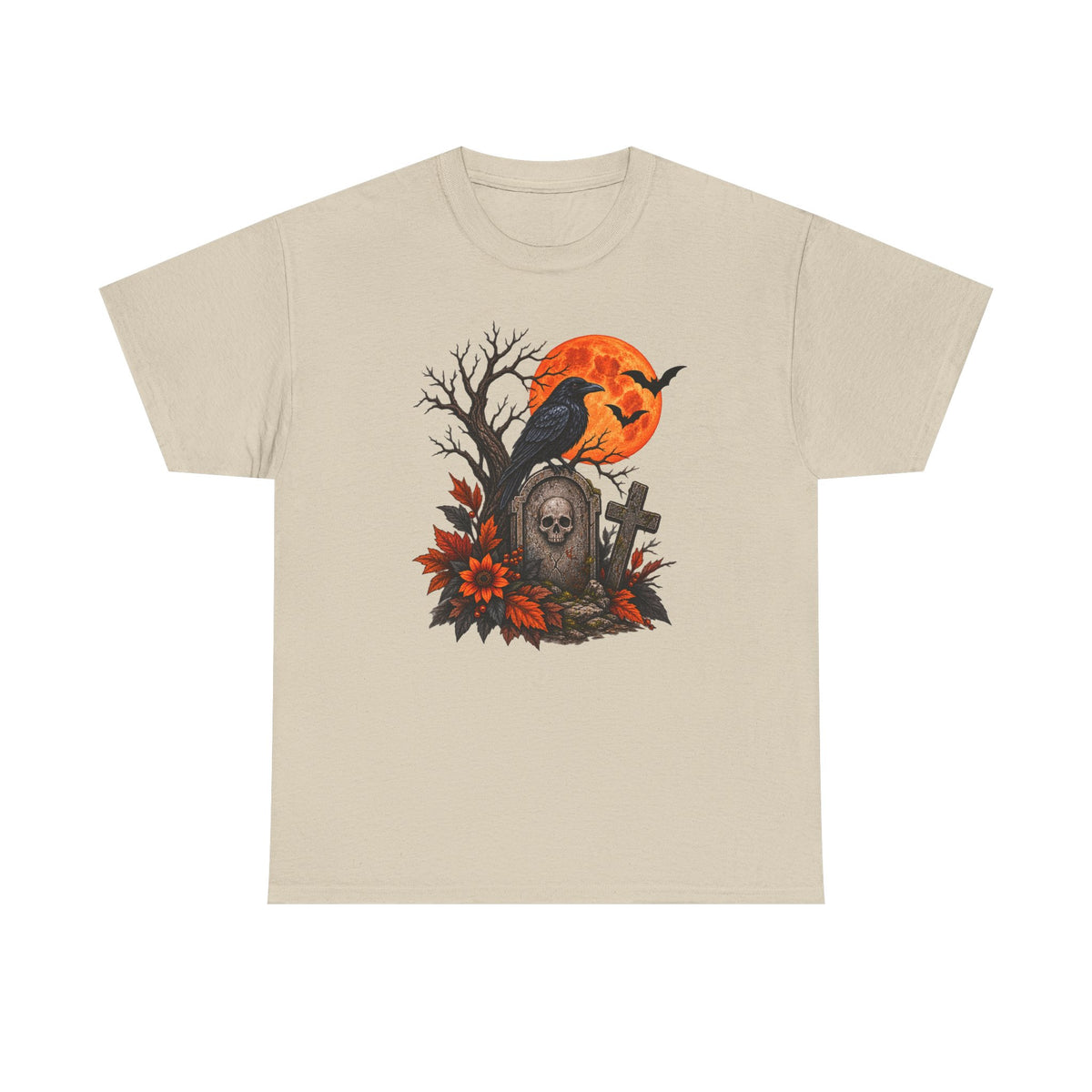 Raven and Tombstone T-shirt