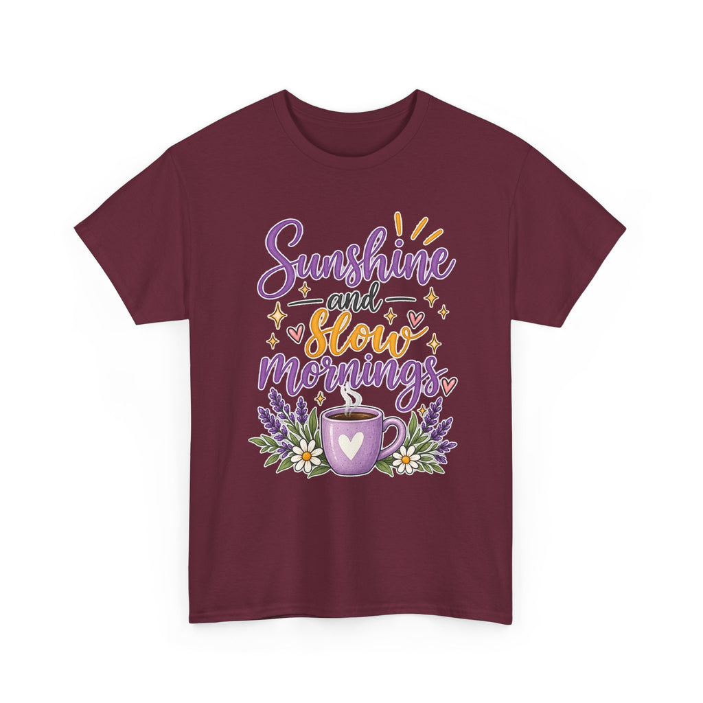 Sunshine and Slow Mornings Tee