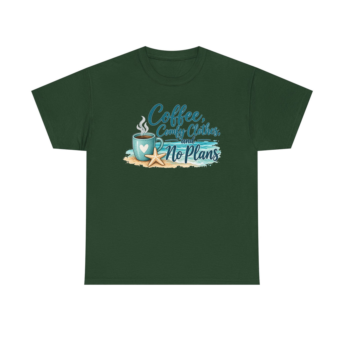 Coffee, Comfy Clothes & No Plans T-Shirt