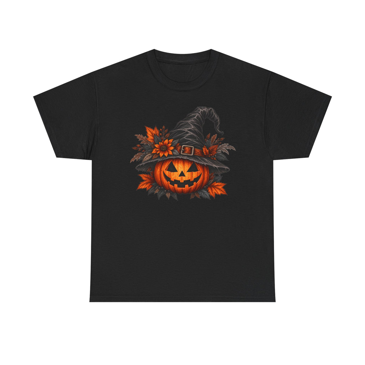 Witchy jack-o'-lantern T-shirt