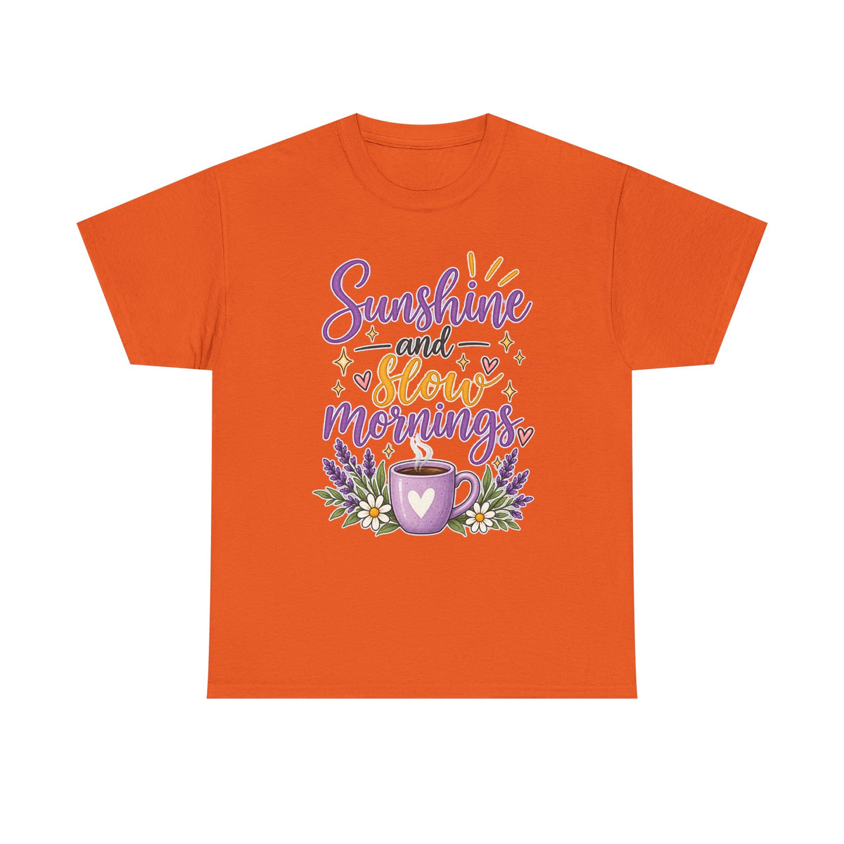 Sunshine and Slow Mornings Tee