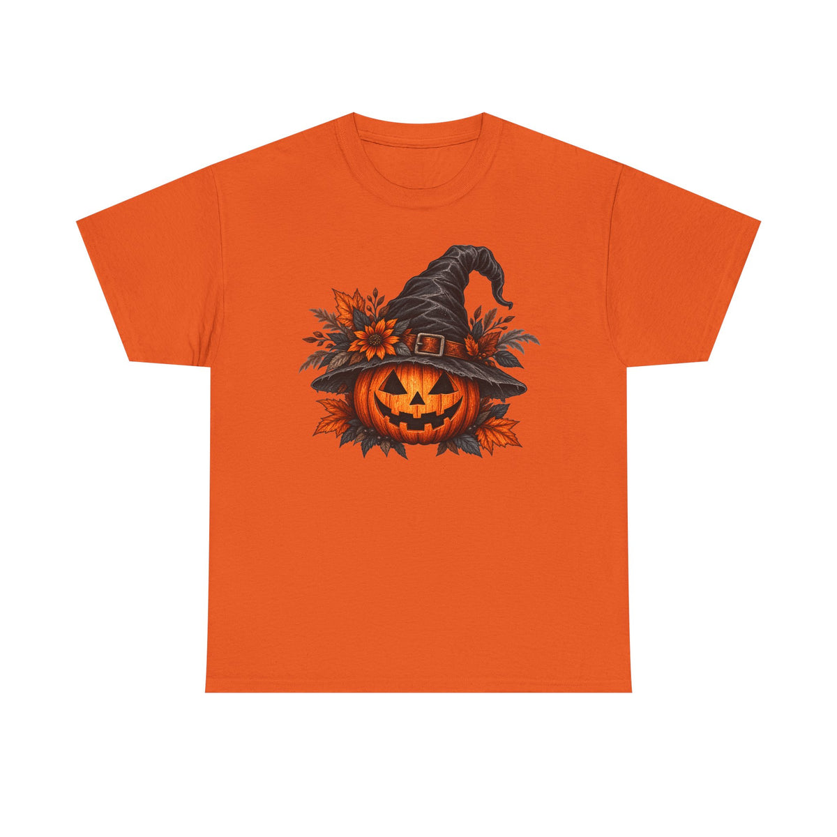 Witchy jack-o'-lantern T-shirt