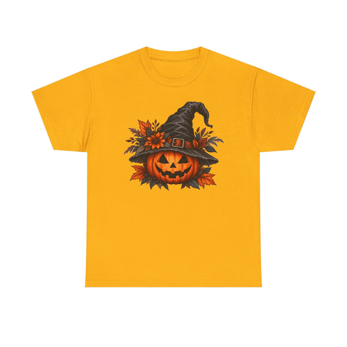 Witchy jack-o'-lantern T-shirt