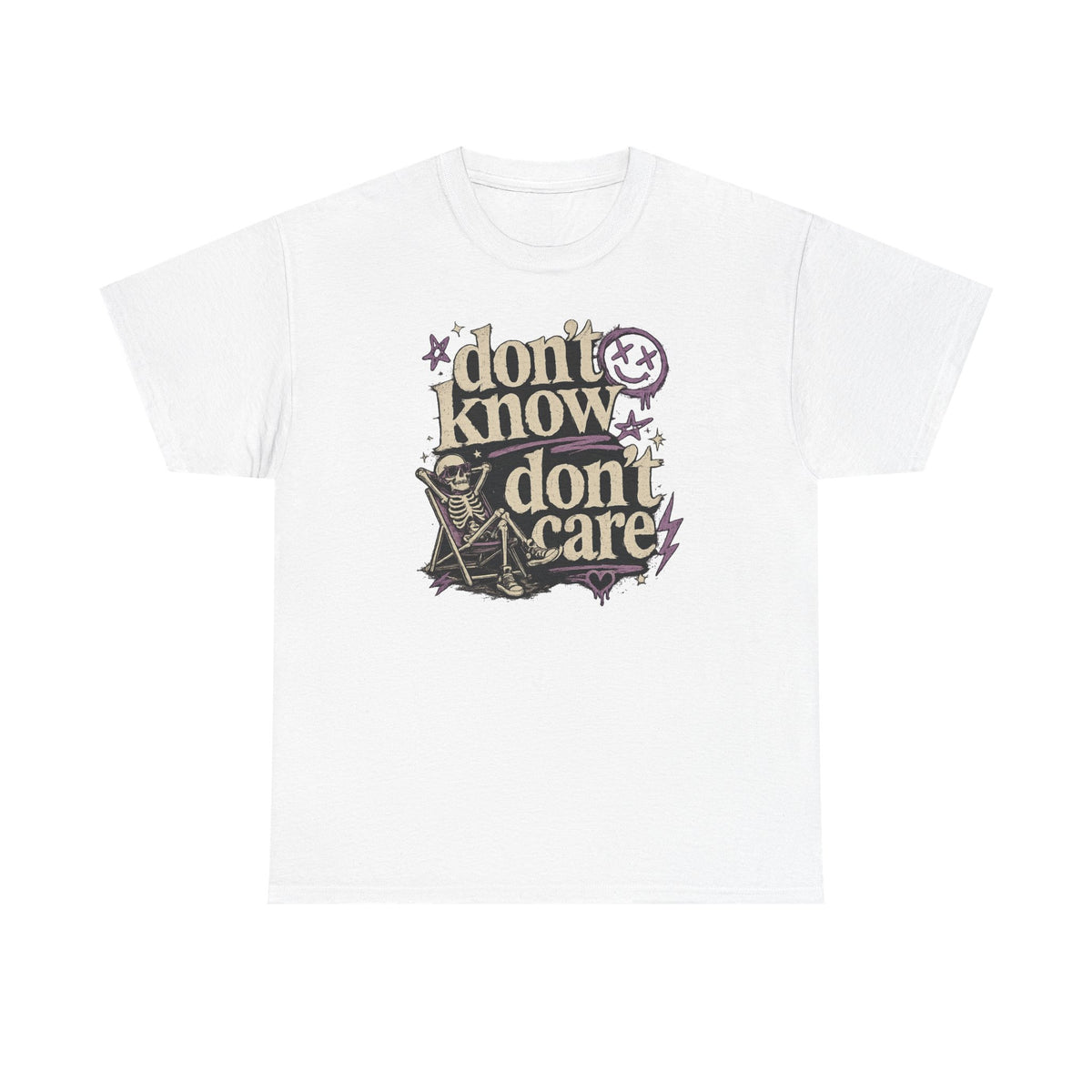 Don't Know Don't Care Graphic Tee