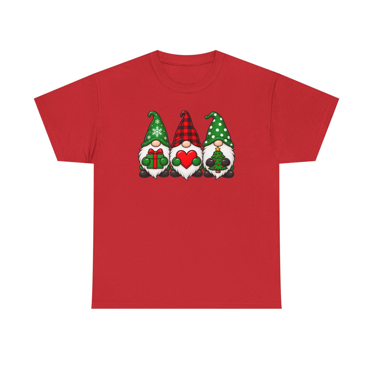 Three little Christmas gnomes T-shirt