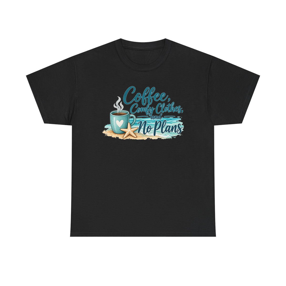 Coffee, Comfy Clothes & No Plans T-Shirt