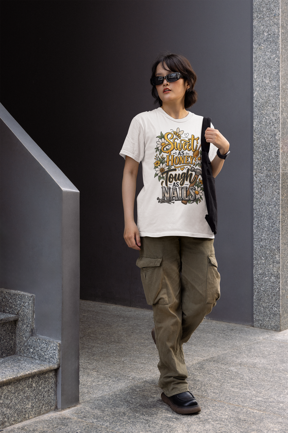 Sweet as Honey, Tough as Nails T‑Shirt