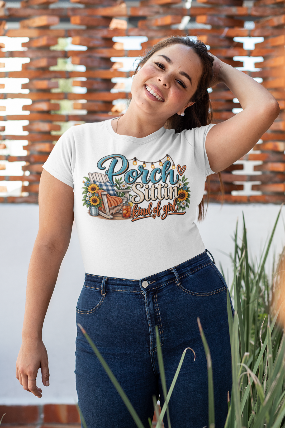 Porch Sittin' Kind of Girl T-Shirt