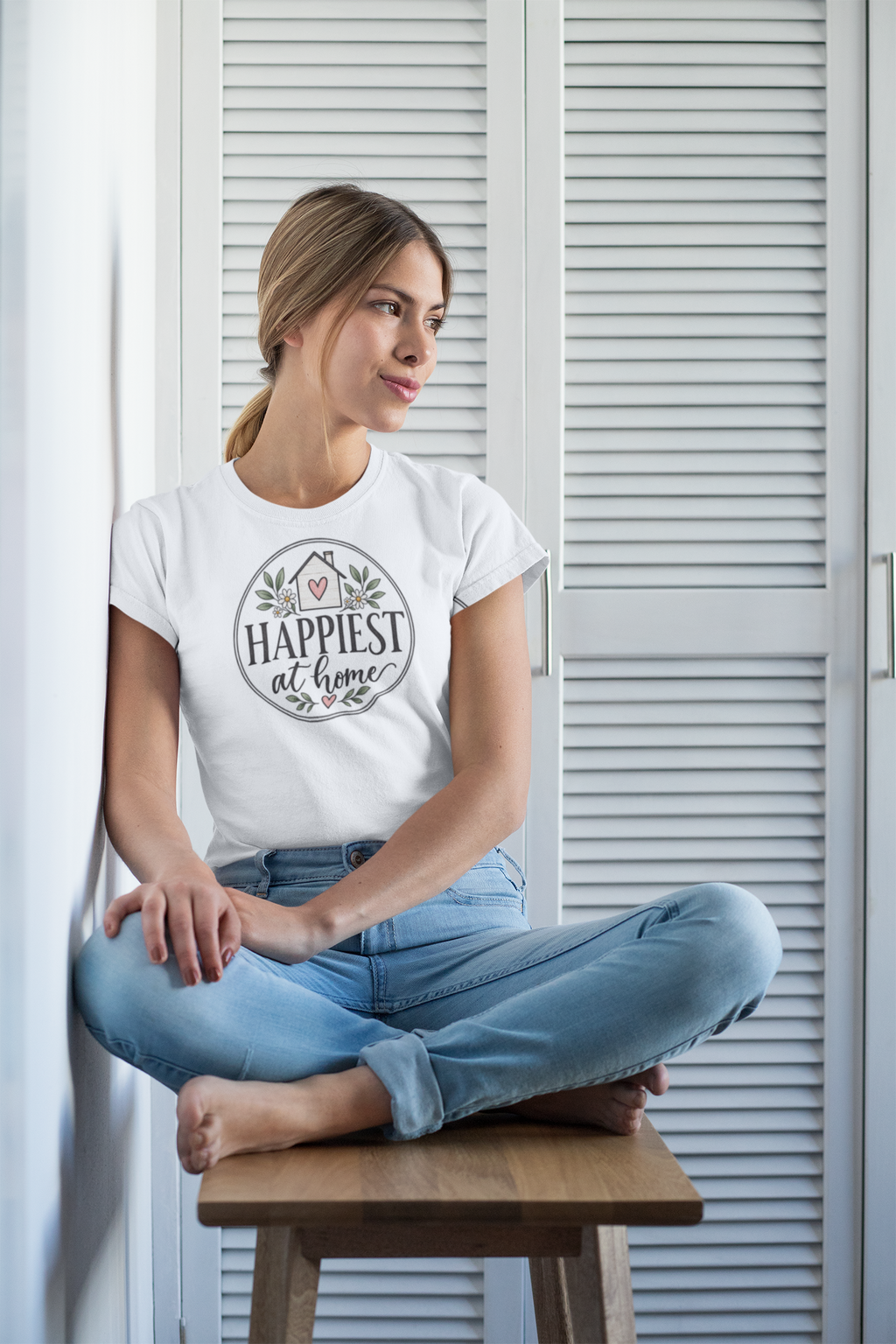 Happiest At Home T‑Shirt