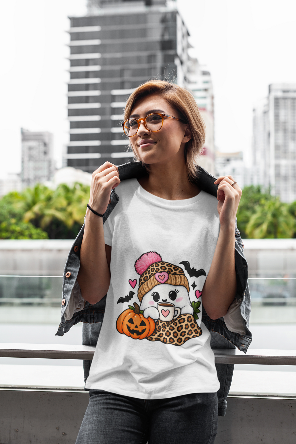 COZY LITTLE BOO HALLOWEEN TEE